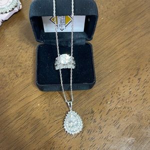 Victoria Wieck Necklace and Ring set